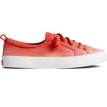 Sperry Crest Vibe Platform Ombre Cervene - Damske Tenisky